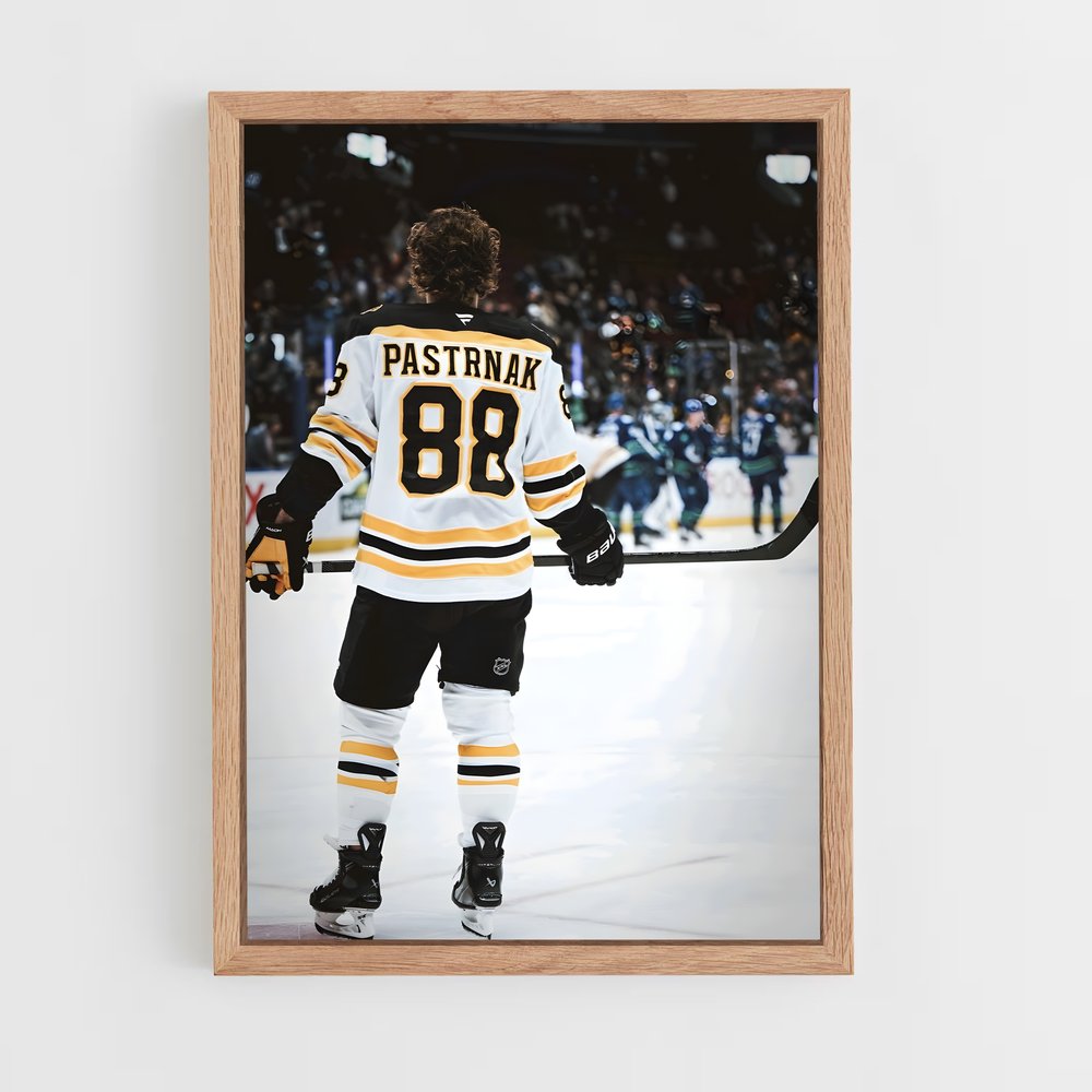 Poster David pastrnak – affiche Hockey sur glace (vue 4)